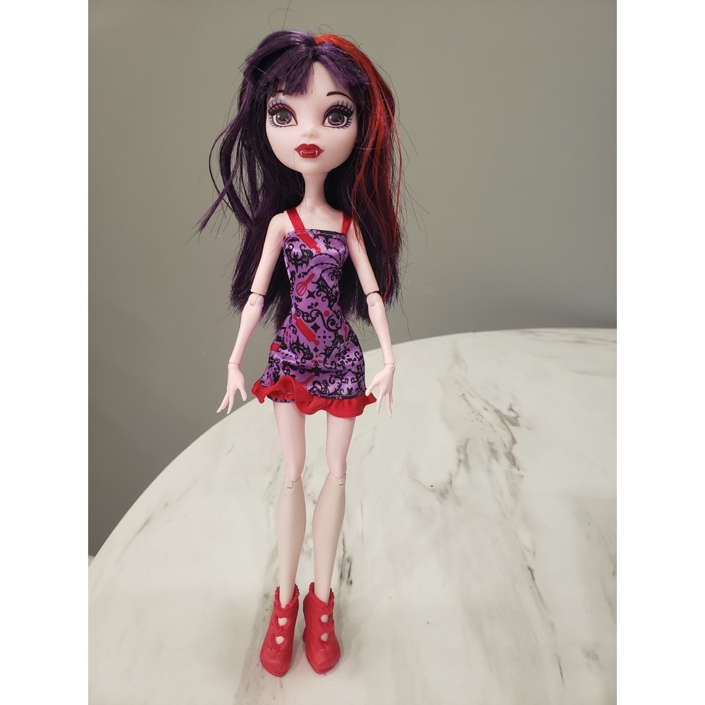 Monster High Ghoul Fair Elissabat Doll 2014 Mattel Incomplete‎ Missing Tray